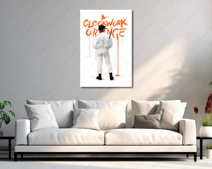 A Clockwork Orange Classic Cinema Canvas