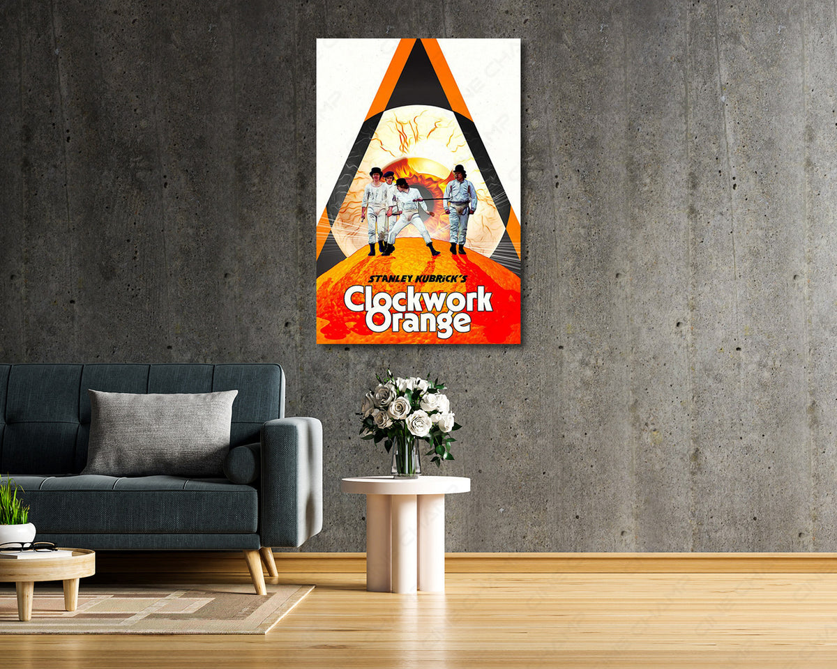 A Clockwork Orange Futuristic London Art