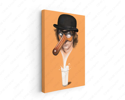 A Clockwork Orange Retro Futuristic Artwork