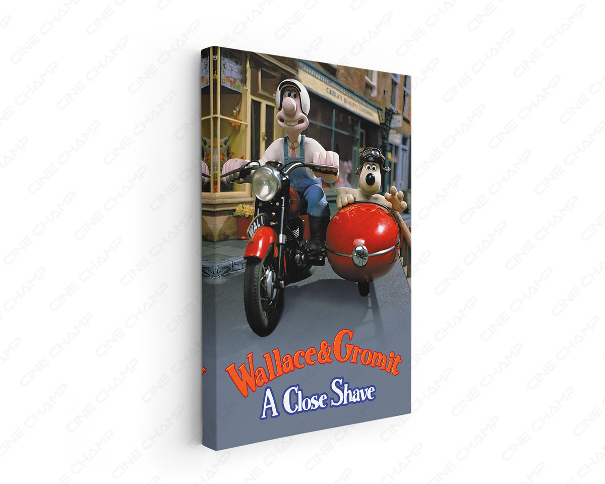 A Close Shave Canvas Wall Art