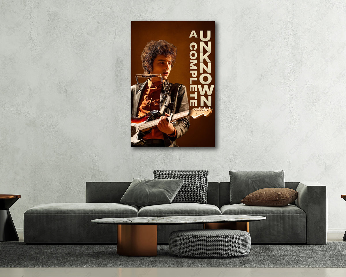 A Complete Unknown Movie Wall Artwork