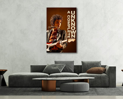 A Complete Unknown Movie Wall Artwork