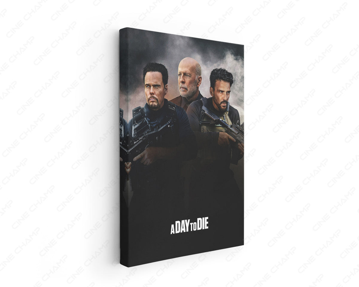 A Day to Die Canvas Wall Art