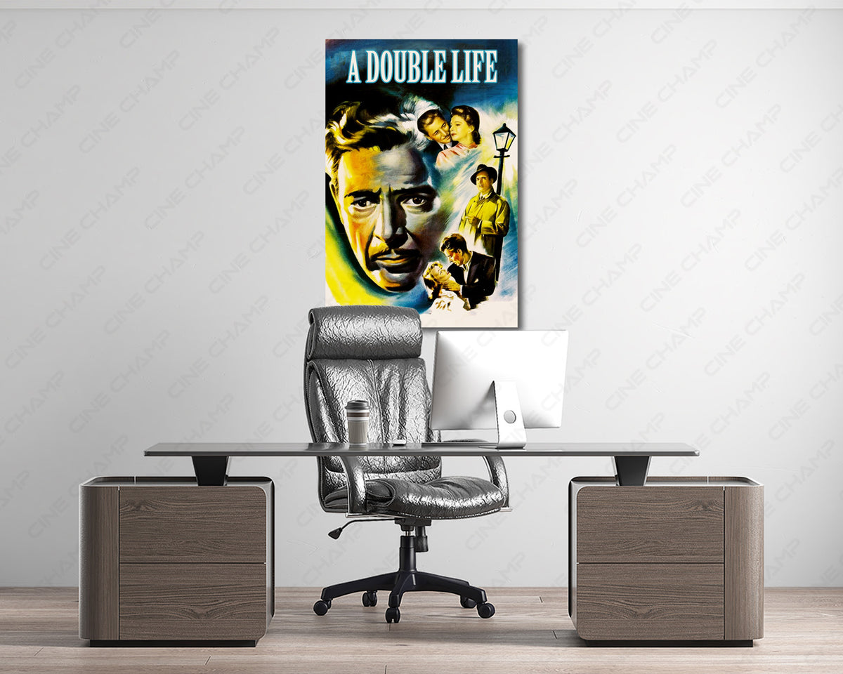 A Double Life Movie Poster Wall Art