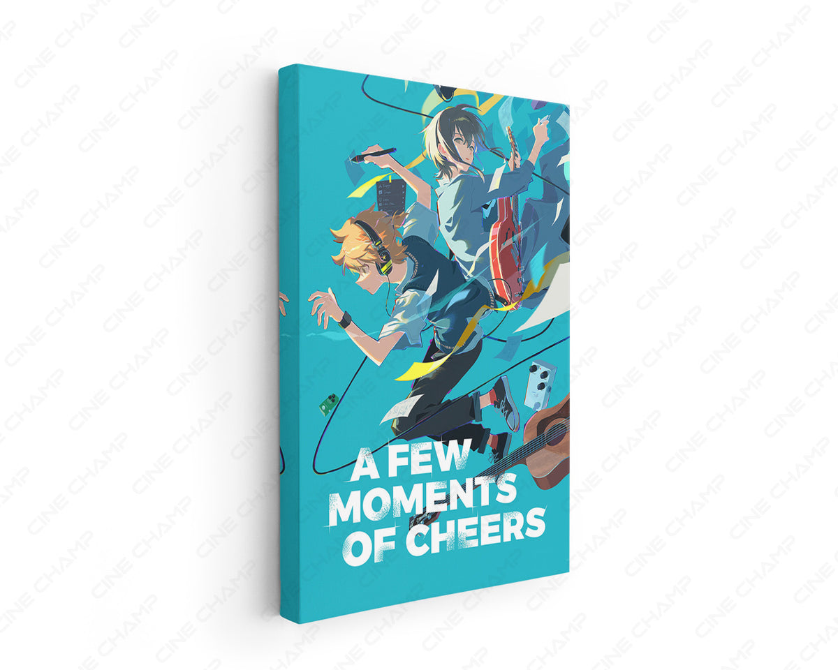A Few Moments of Cheers Anime Movie Canvas Wall Art