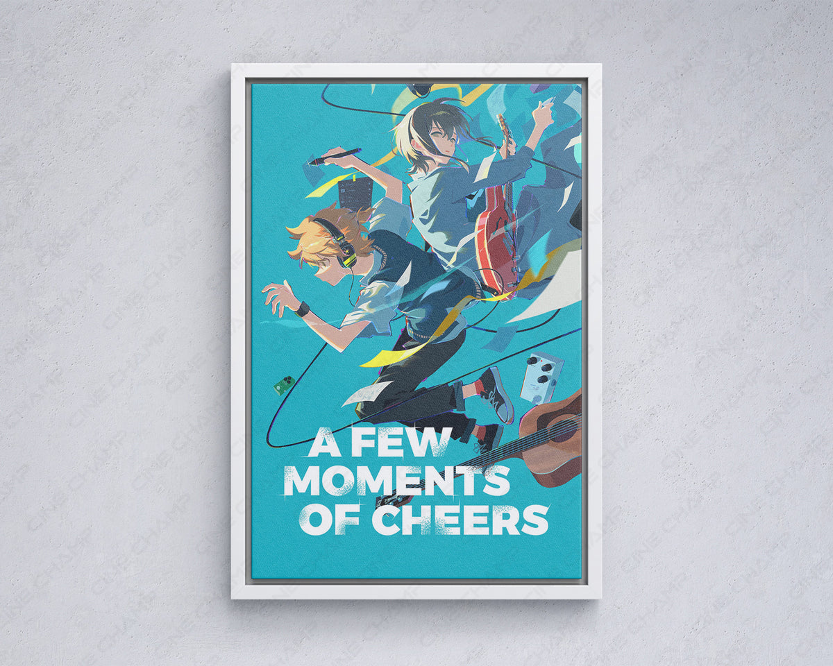 A Few Moments of Cheers Anime Movie Wall Decor