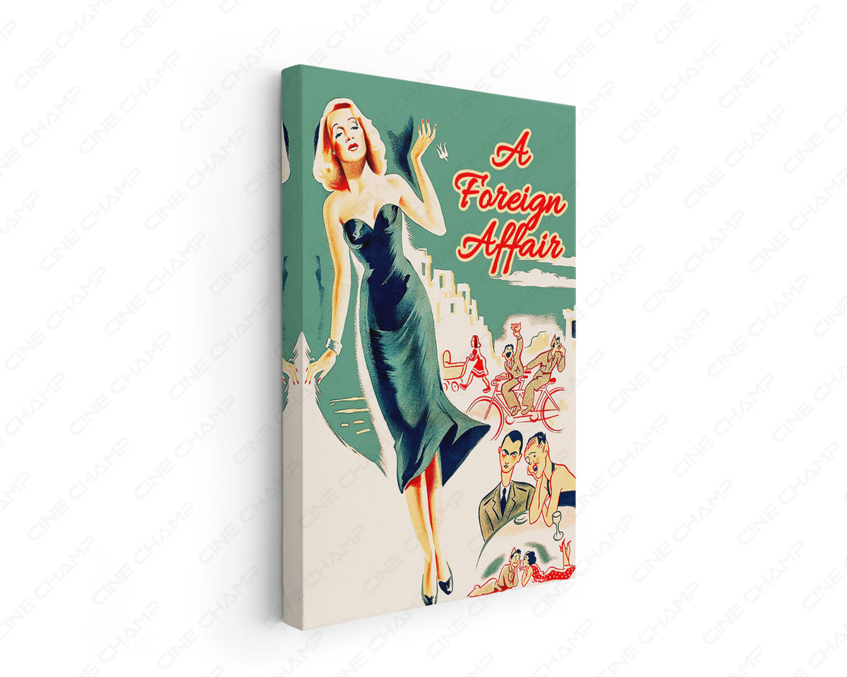 A Foreign Affair Canvas Wall Art