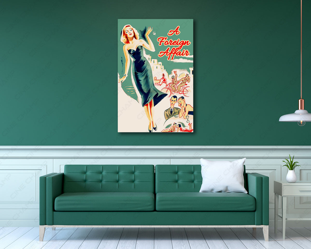 A Foreign Affair Movie Canvas Print