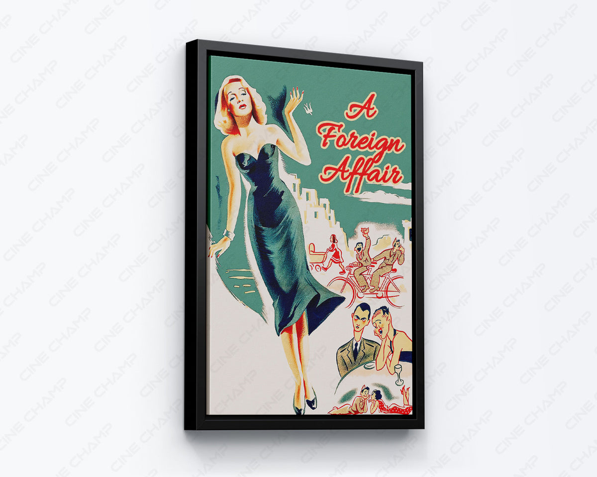 A Foreign Affair Romantic Comedy Canvas