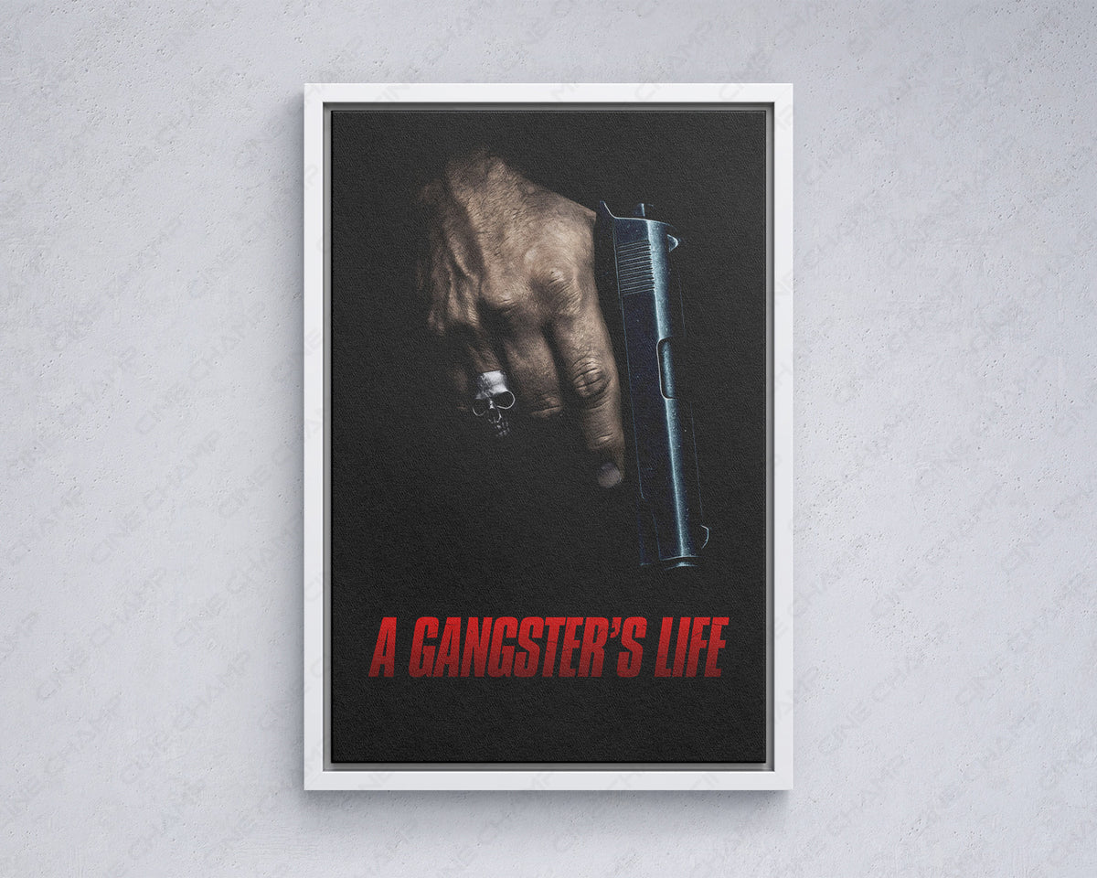 A Gangster Crime Wall Artwork