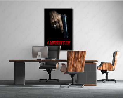 A Gangster's Life Movie Canvas Print