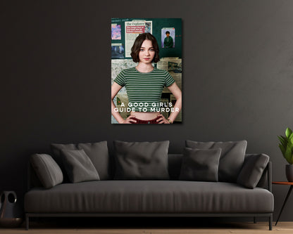 A Good Girl's Guide to Murder Canvas Print
