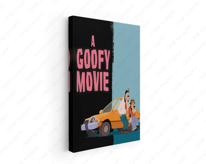 A Goofy Movie Car Canvas Wall Art