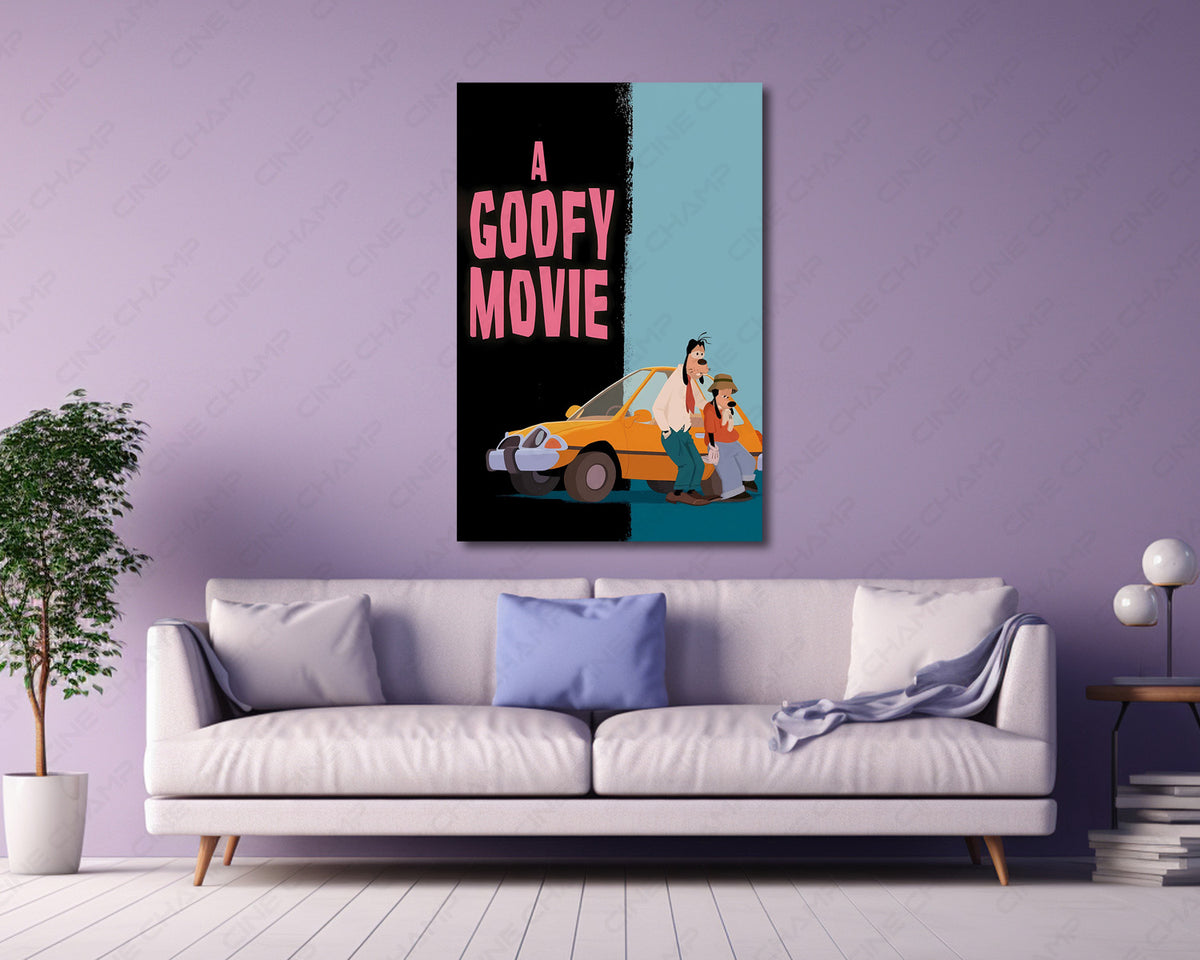 A Goofy Movie Road Trip Canvas