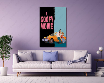 A Goofy Movie Road Trip Canvas