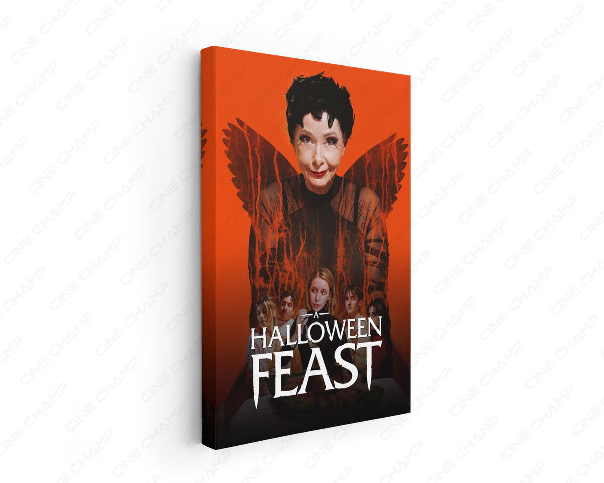 A Halloween Feast Canvas Wall Art