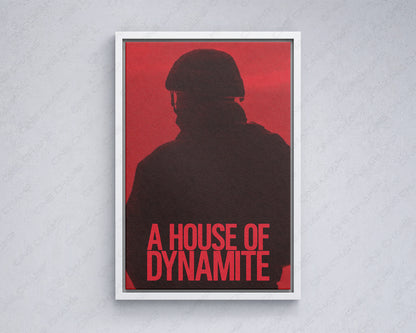 A House of Dynamite Military Thriller Canvas