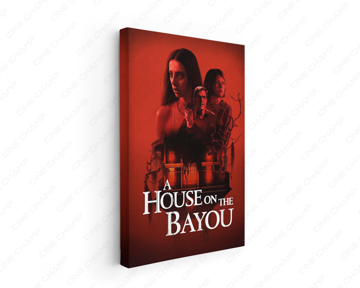 A House on the Bayou Canvas Wall Art