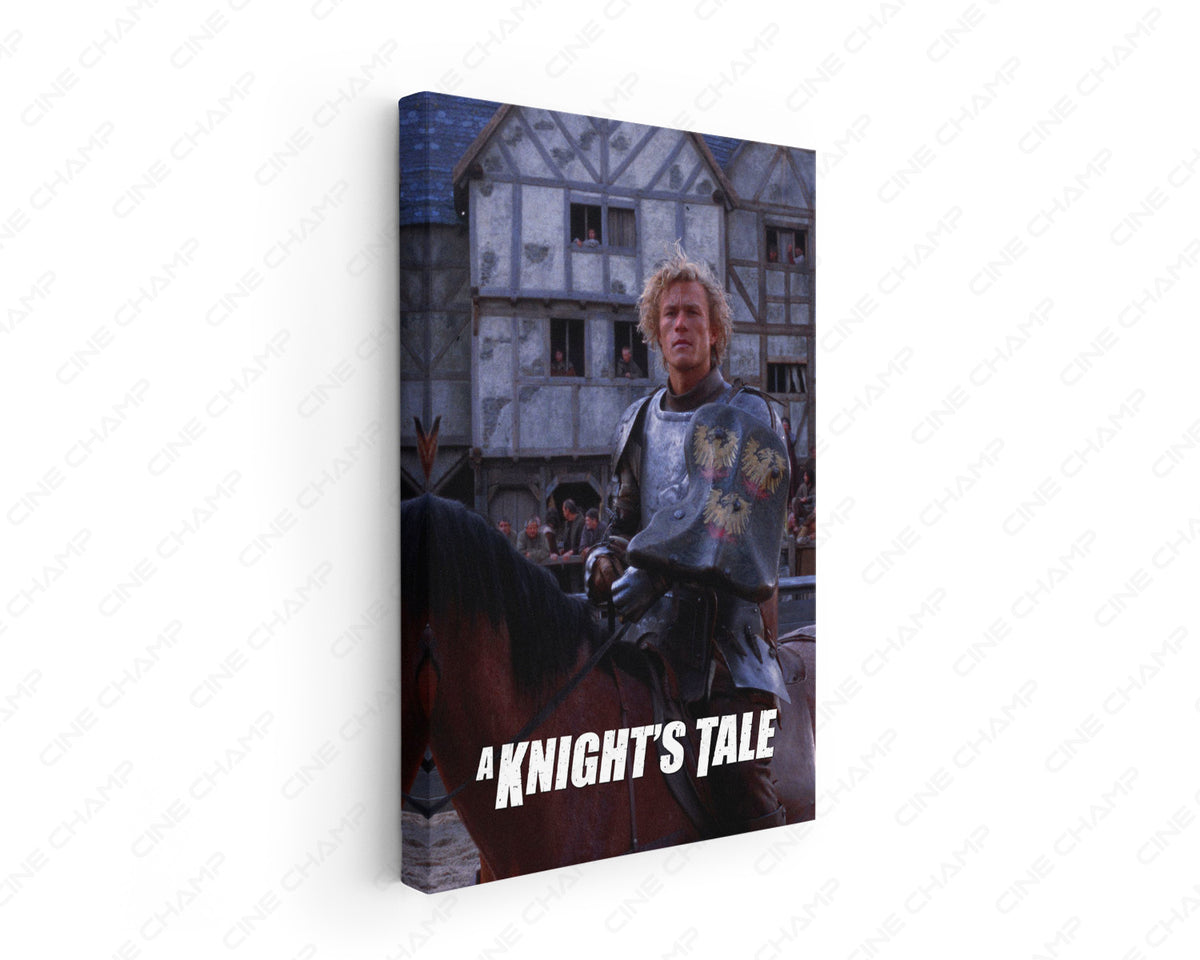 A Knight's Tale Heath Ledger Canvas Print