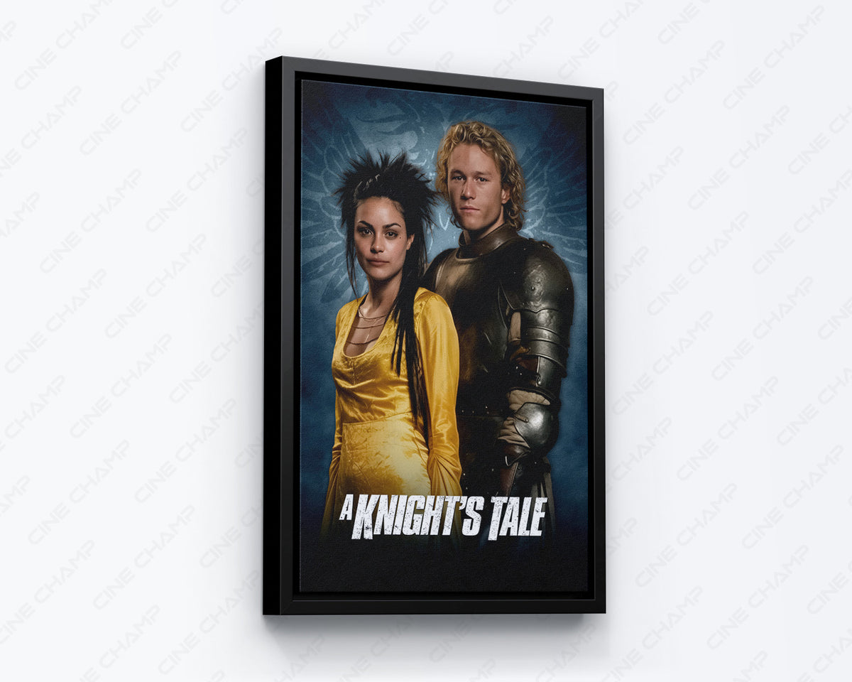A Knight's Tale Movie Poster Canvas Frame