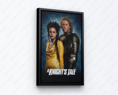 A Knight's Tale Movie Poster Canvas Frame