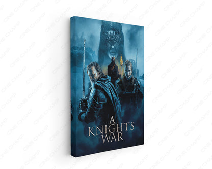 A Knight's War Bhodie Dark Fantasy Canvas