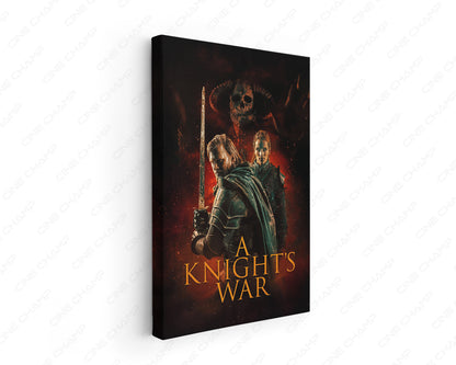 A Knight's War Canvas Wall Art