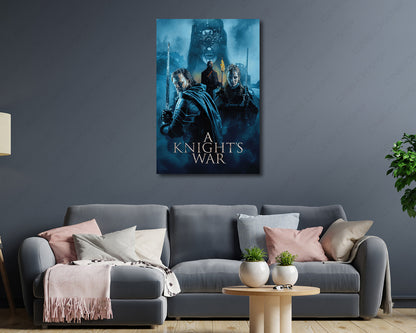 A Knight's War Fantasy Movie Canvas