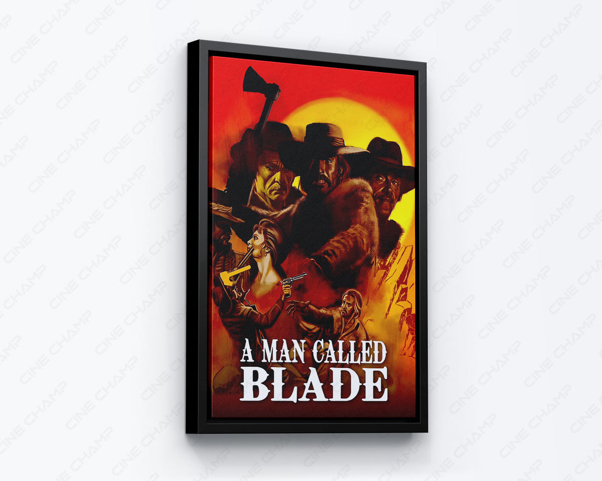 A Man Called Blade Bounty Hunter Canvas