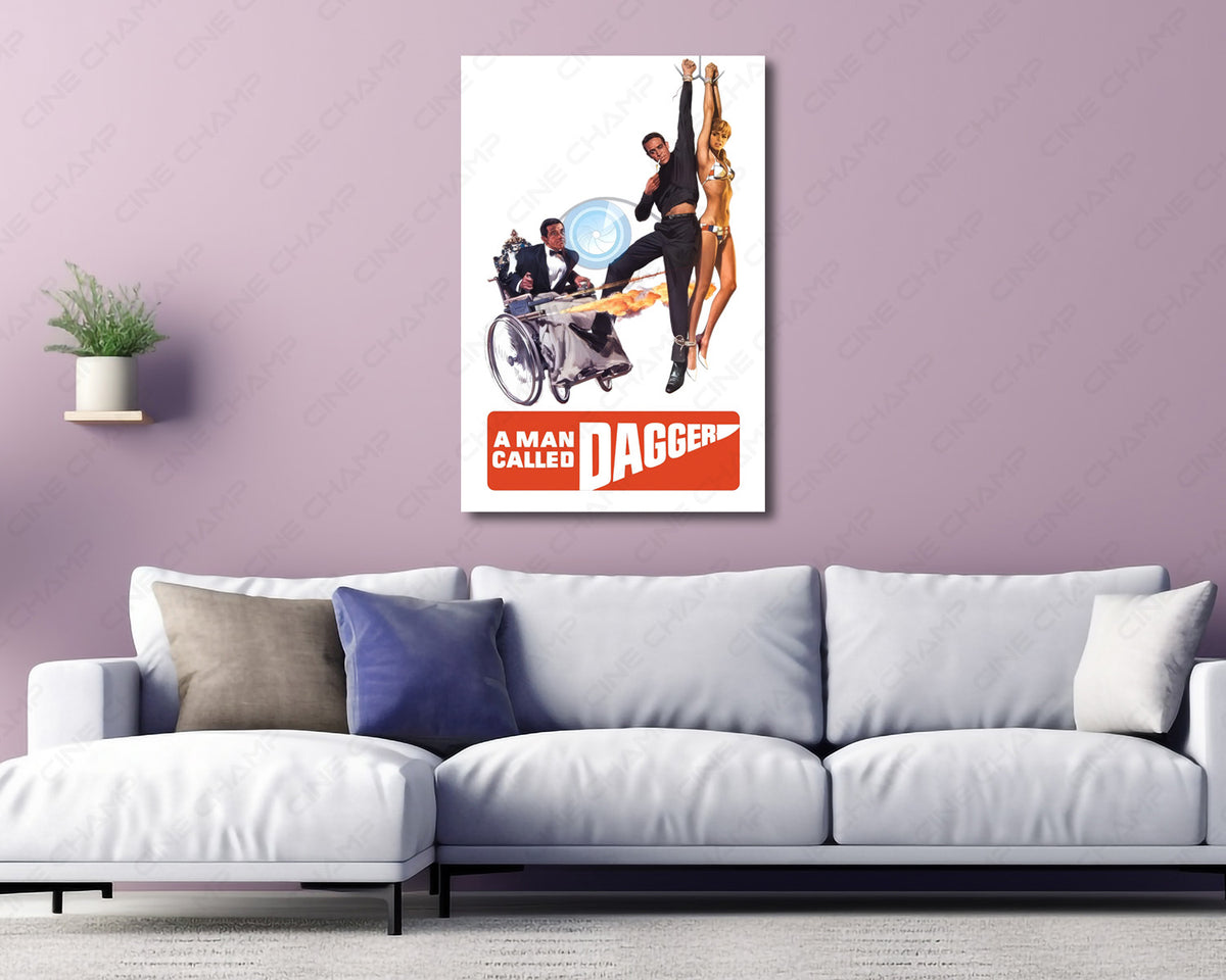 A Man Called Dagger Spy Thriller Canvas