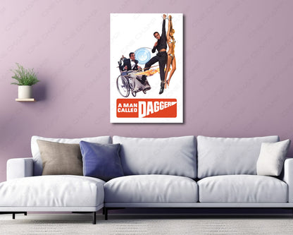 A Man Called Dagger Spy Thriller Canvas