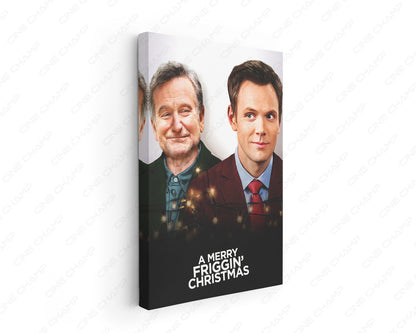 A Merry Friggin' Christmas Canvas Wall Art