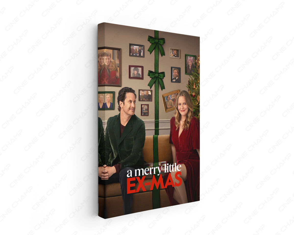 A Merry Little Ex-Mas Canvas Wall Art