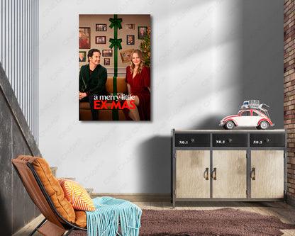 A Merry Little Ex-Mas Christmas Movie Canvas