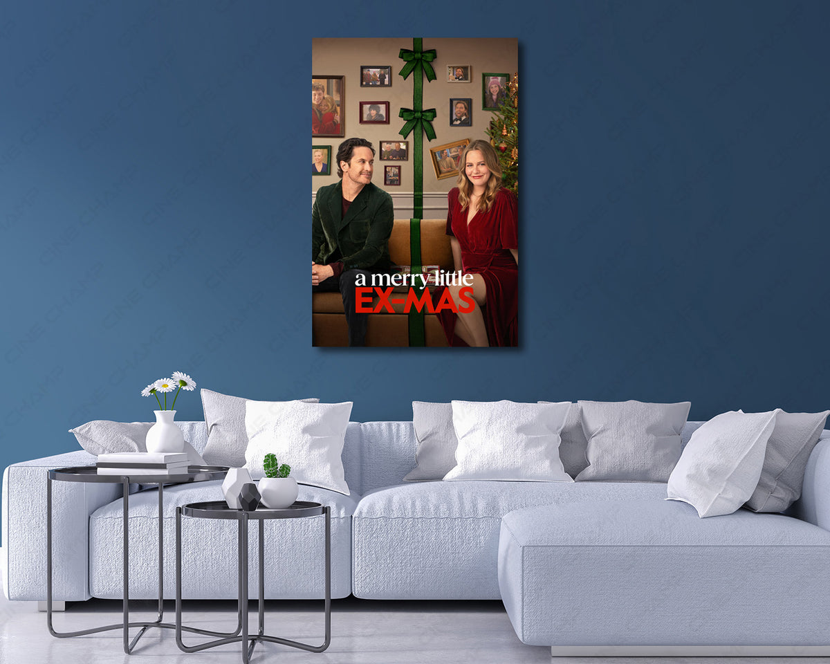 A Merry Little Ex-Mas Netflix Movie Canvas