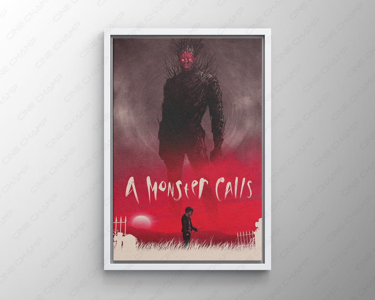 A Monster Calls Fantasy Movie Artwork