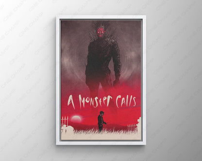 A Monster Calls Fantasy Movie Artwork