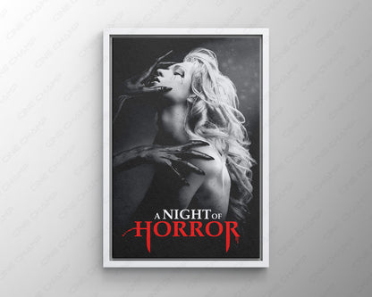 A Night of Horror Volume 1 Canvas Print