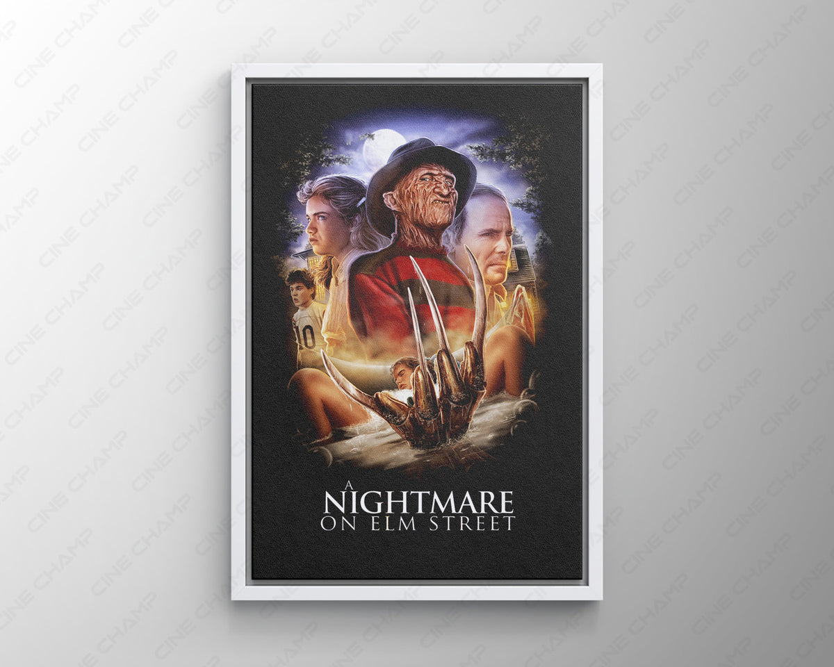 A Nightmare on Elm Street 1984 Poster Canvas