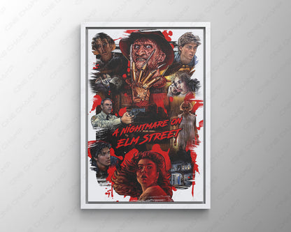 A Nightmare on Elm Street Poster Canvas