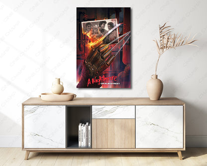 A Nightmare on Elm Street Slasher Canvas