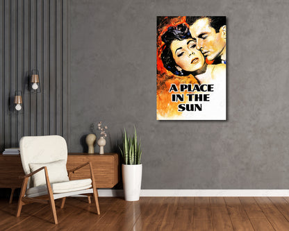 A Place in the Sun Vintage Drama Canvas