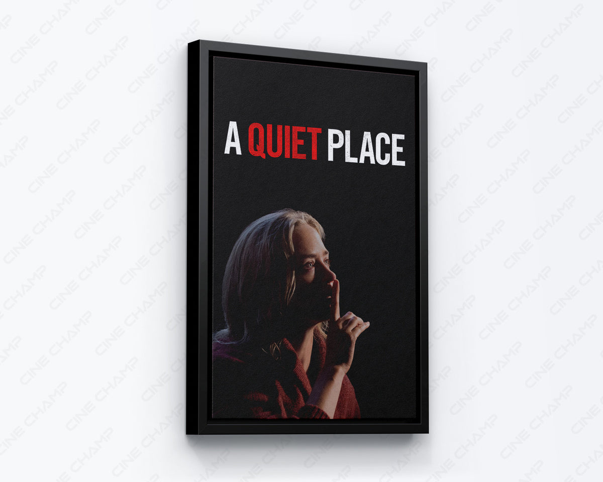A Quiet Place Cinematic Canvas Print