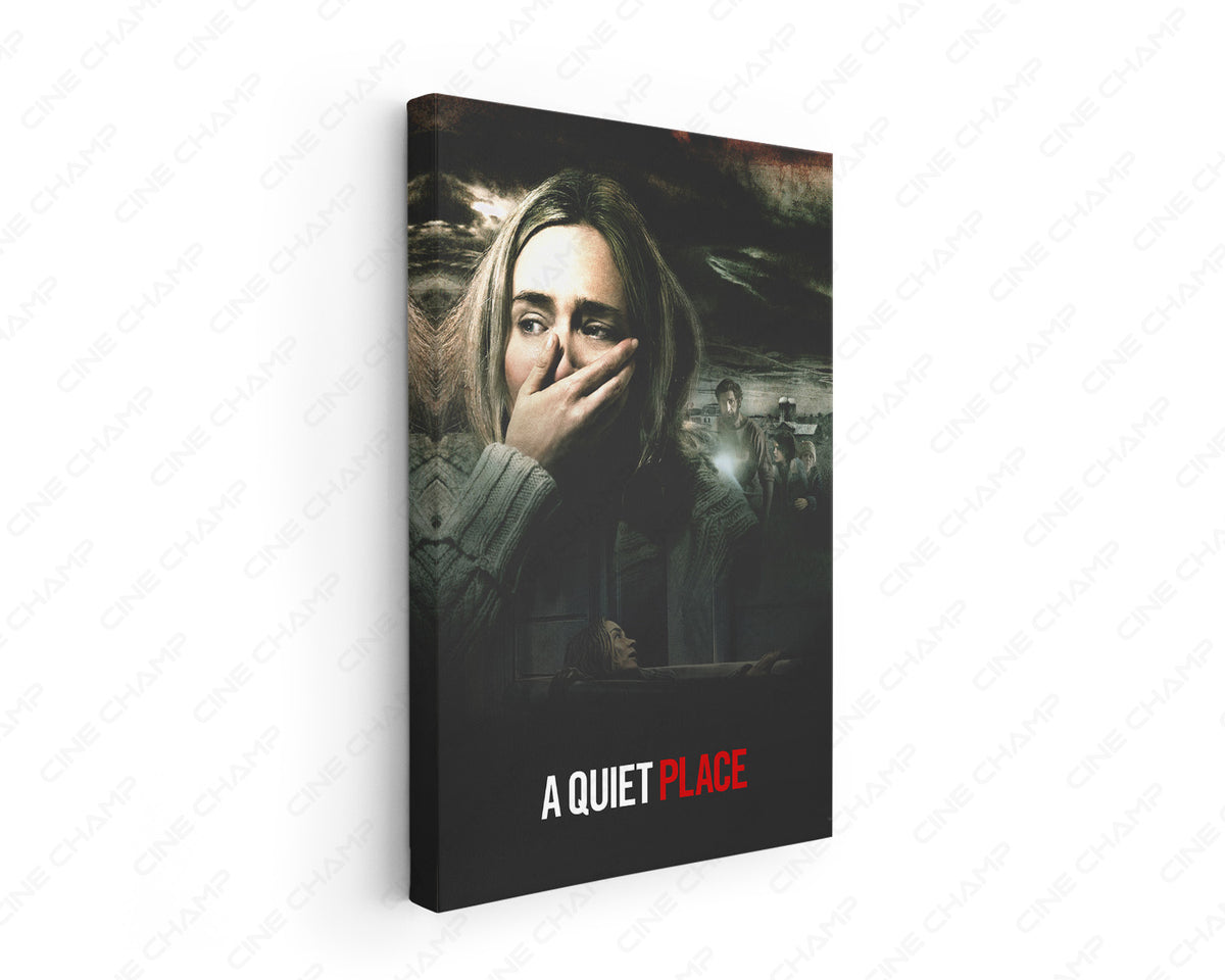 A Quiet Place Creature Feature Canvas
