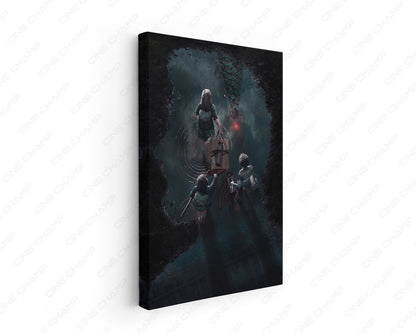 A Quiet Place Day One Canvas Wall Art
