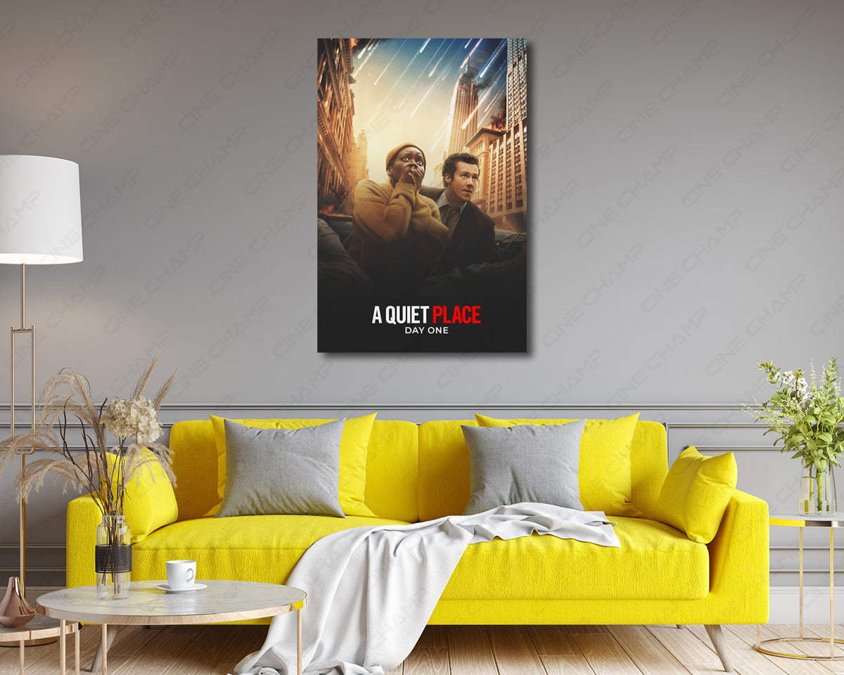 A Quiet Place Day One Creature Invasion Art