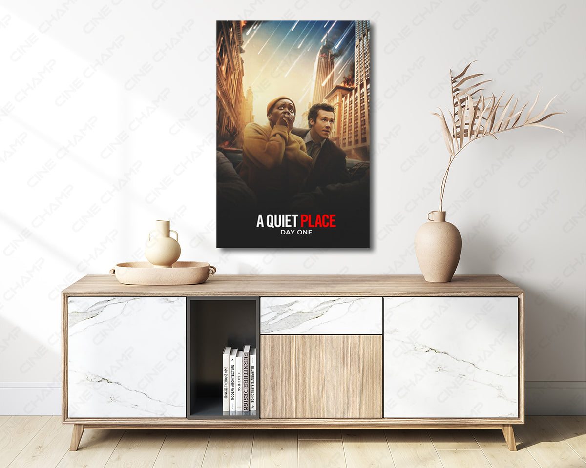 A Quiet Place Day One Lupita Nyong'o Wall Art