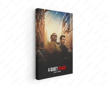 A Quiet Place Day One New York City Canvas