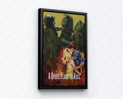 A Quiet Place to Kill Jean Sorel Canvas Print