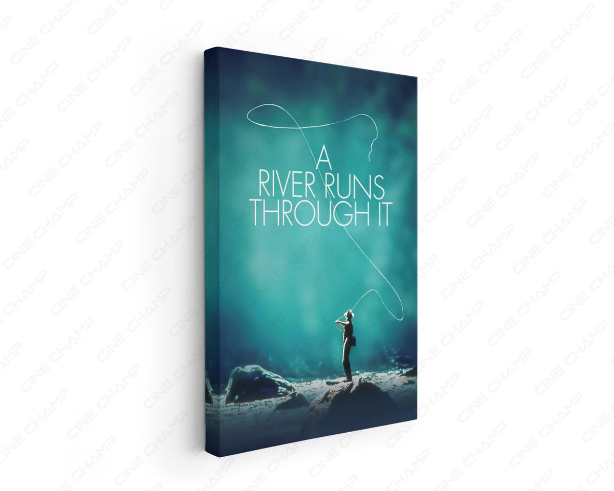 A River Runs Through It Canvas Wall Art